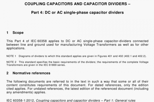 IEC 60358-4 pdf free download