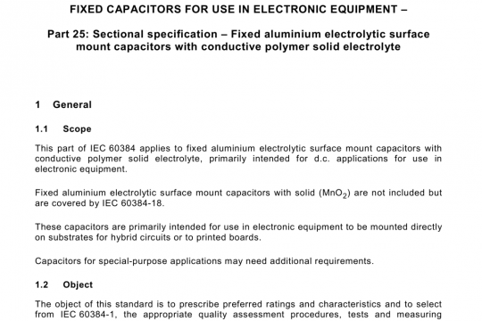 IEC 60384-25 pdf free download
