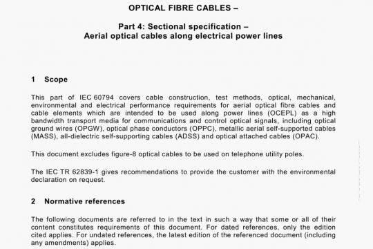 IEC 60794-4 pdf free download