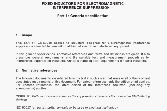 IEC 60938-1 pdf free download