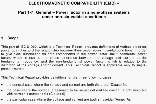 IEC 61000-1-7 pdf free download