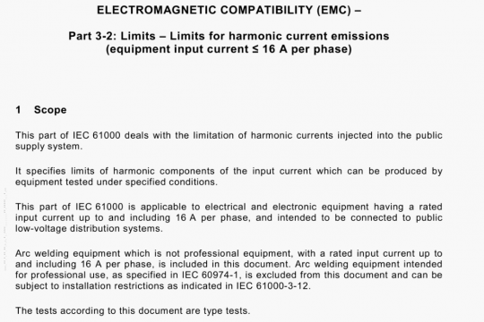 IEC 61000-3-2 pdf free download