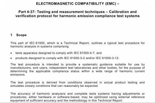 IEC 61000-4-37 pdf free download