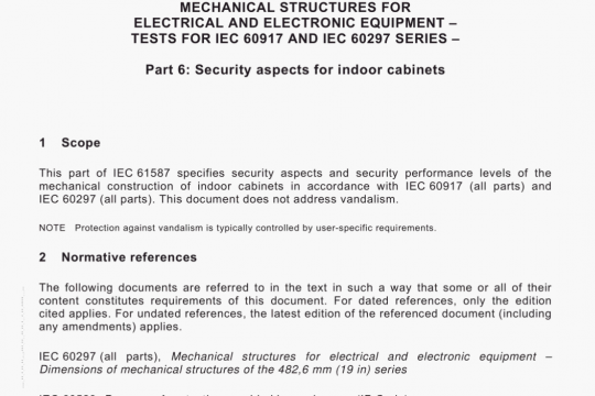 IEC 61587-6 pdf free download