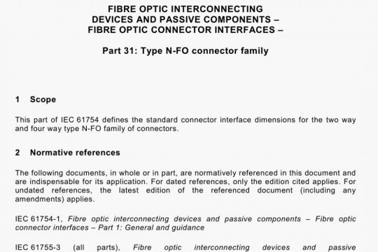 IEC 61754-31 pdf free download