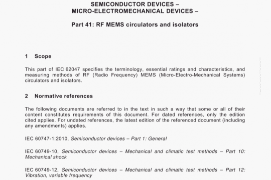 IEC 62047-41 pdf free download
