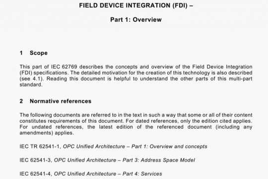 IEC 62769-1 pdf free download