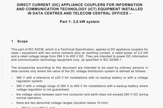 IEC TS 63236-1 pdf free download